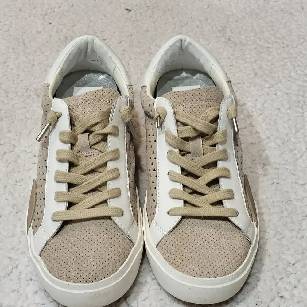 Copied - NWOB Dolce Vita Zina Perf 360 DUNE MULTI SUEDE Sneakers Womens Size 8